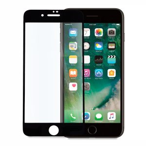 Стъклен протектор 5D iPhone SE 2020 черен