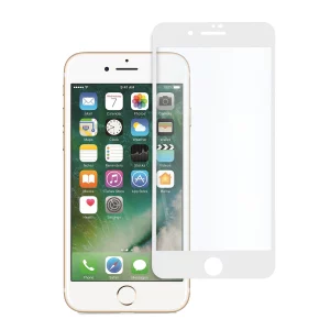 Стъклен протектор 5D iPhone 6 Plus / 6S Plus бял