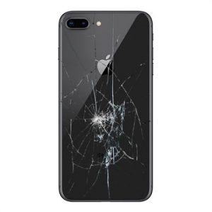 Смяна на задно стъкло iPhone 8 Plus черен