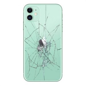Смяна на задно стъкло iPhone 11 зелен