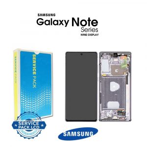 Дисплей Samsung Note 20 5G сив - оригинал