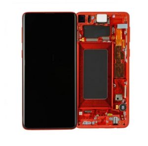 Дисплей Samsung S10 червен - оригинал