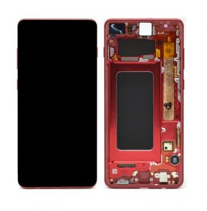 Дисплей Samsung S10e червен - оригинал