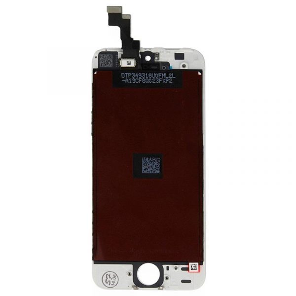 LCD дисплей iPhone 5S / SE бял