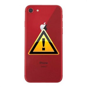 Смяна на задно стъкло iPhone SE (2020) червен