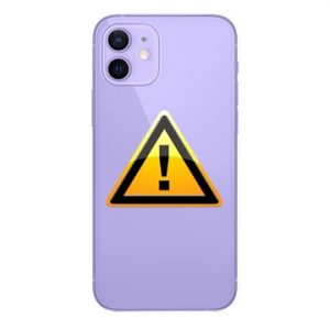 Смяна на задно стъкло iPhone 12 лилав