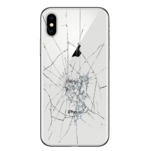Смяна на задно стъкло iPhone X бял