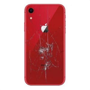 Смяна на задно стъкло iPhone XR червен