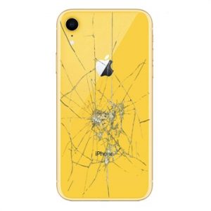 Смяна на задно стъкло iPhone XR жълт
