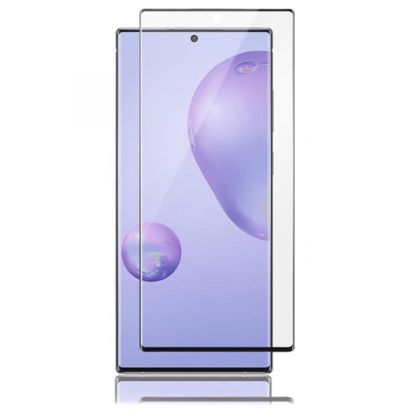 Извит стъклен протектор 5D Samsung Note 20 Ultra черен