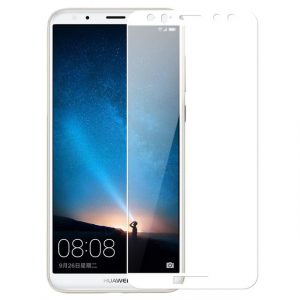 Стъклен протектор 5D Huawei Mate 10 Lite бял