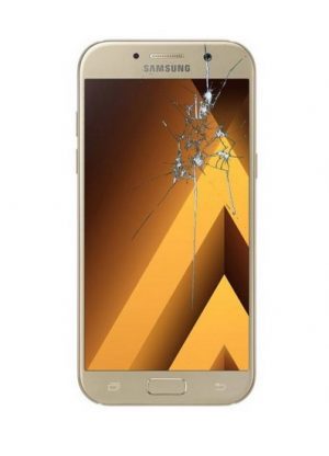 Смяна стъкло на дисплей Samsung A3 2017 златен