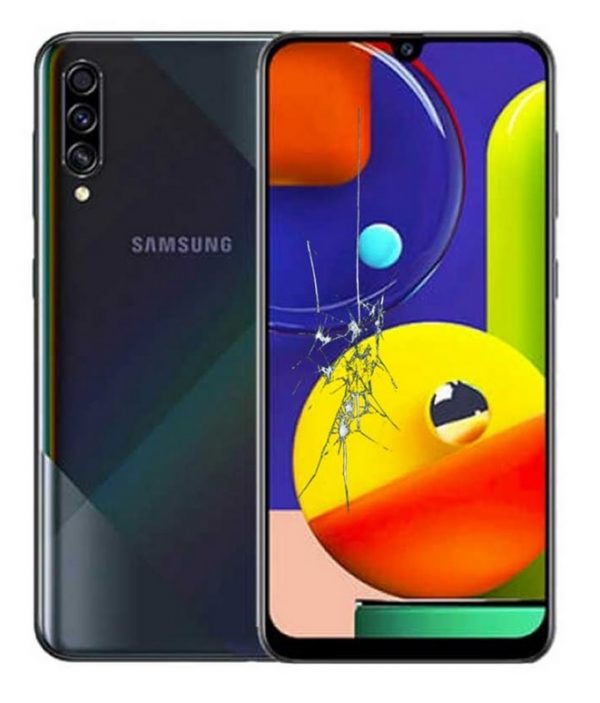 Смяна стъкло на дисплей Samsung A50s