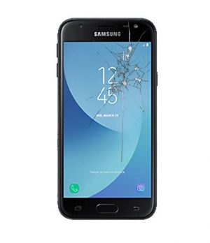 Смяна стъкло на дисплей Samsung J3 2017 черен