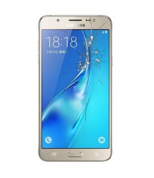 Смяна стъкло на дисплей Samsung J7 2016 златен