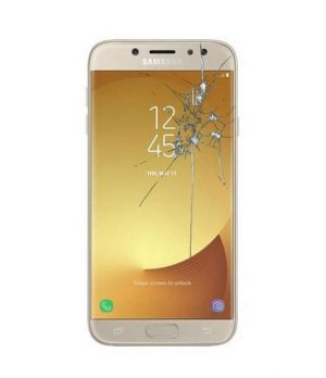 Смяна стъкло на дисплей Samsung J7 2017 златен