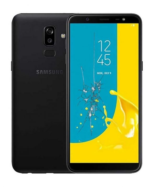 Смяна стъкло на дисплей Samsung J8 черен