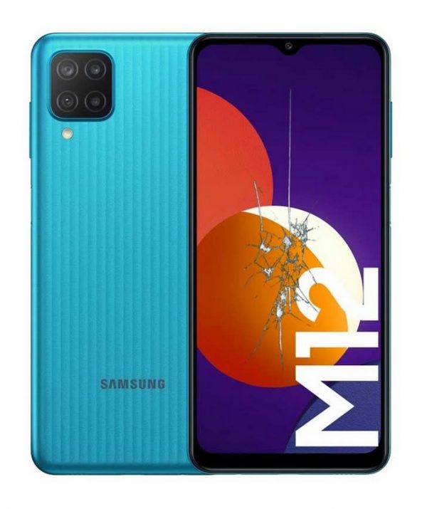 Смяна стъкло на дисплей Samsung M12 черен