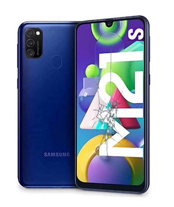 Смяна стъкло на дисплей Samsung M21s черен