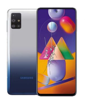 Смяна стъкло на дисплей Samsung M31s черен