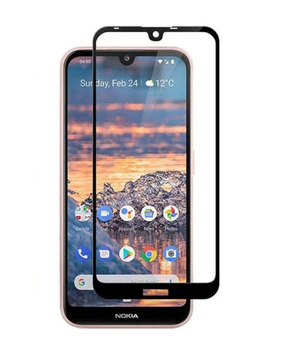 Стъклен протектор 5D Nokia 3.2 черен