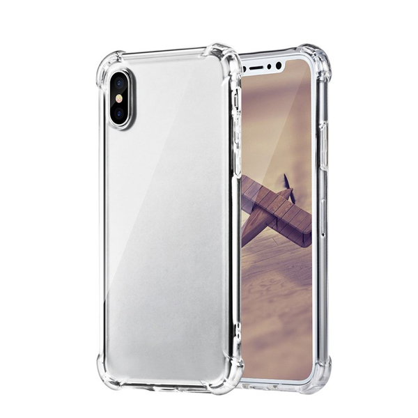 Удароустойчив прозрачен гръб за iPhone SE (2020)