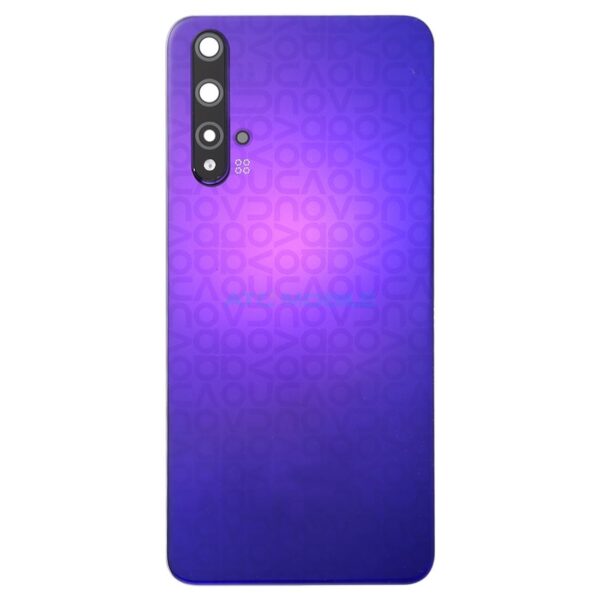 Заден капак Huawei Nova 5T лилав