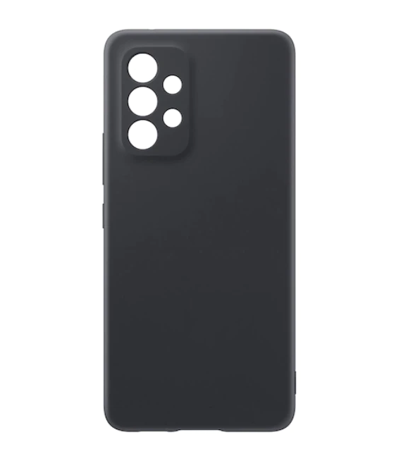 Черен силиконов гръб за Samsung S22 Plus