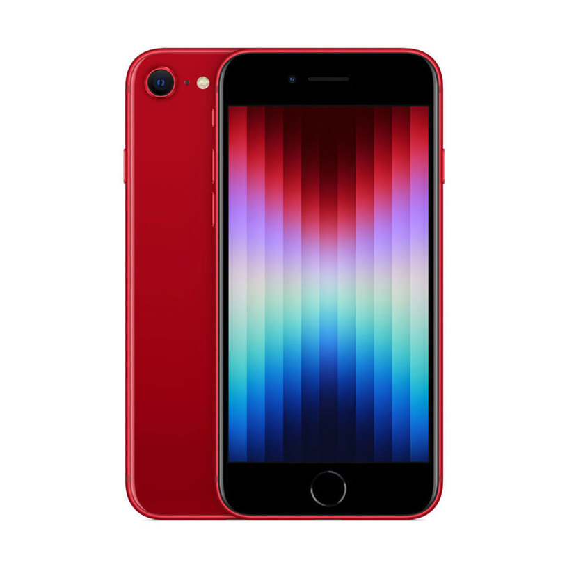 Apple iPhone SE 3 (2022), 4GB RAM, 128GB червен