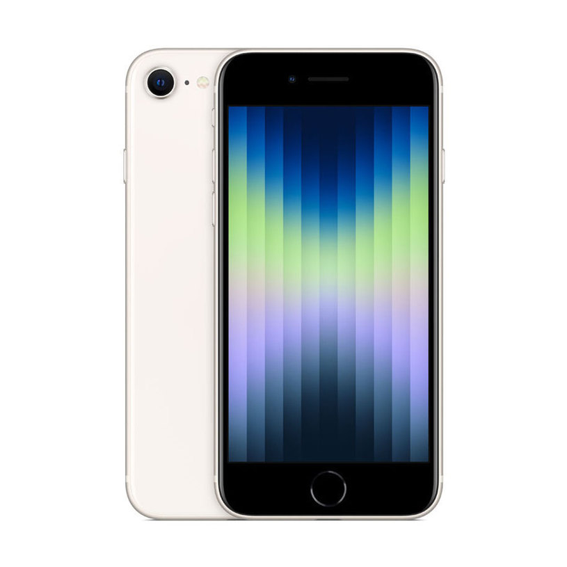 Apple iPhone SE 3 (2022), 4GB RAM, 128GB бял