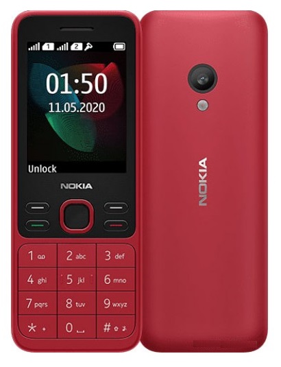 Nokia 150 Dual (2020) червен
