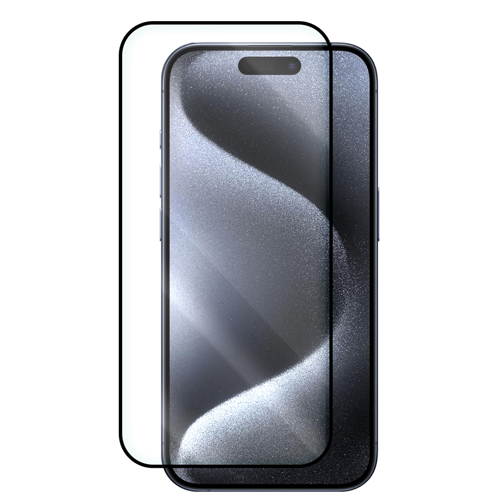 Стъклен протектор 5D iPhone 18 Pro черен