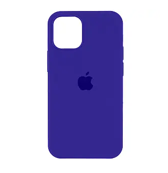 Силиконов гръб Apple с лого за iPhone 18 Pro Max син