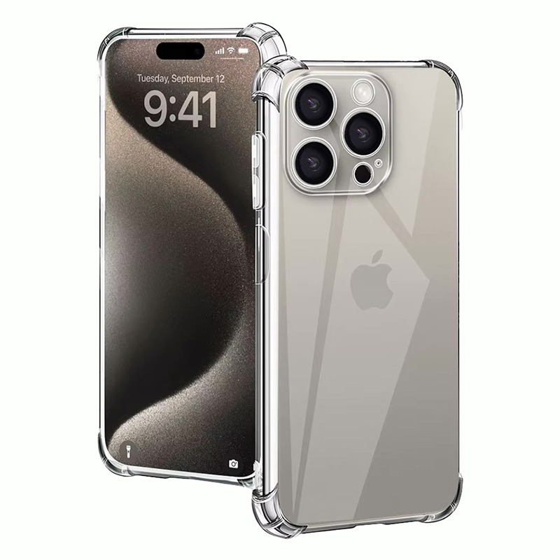 Удароустойчив прозрачен гръб за iPhone 18 Pro